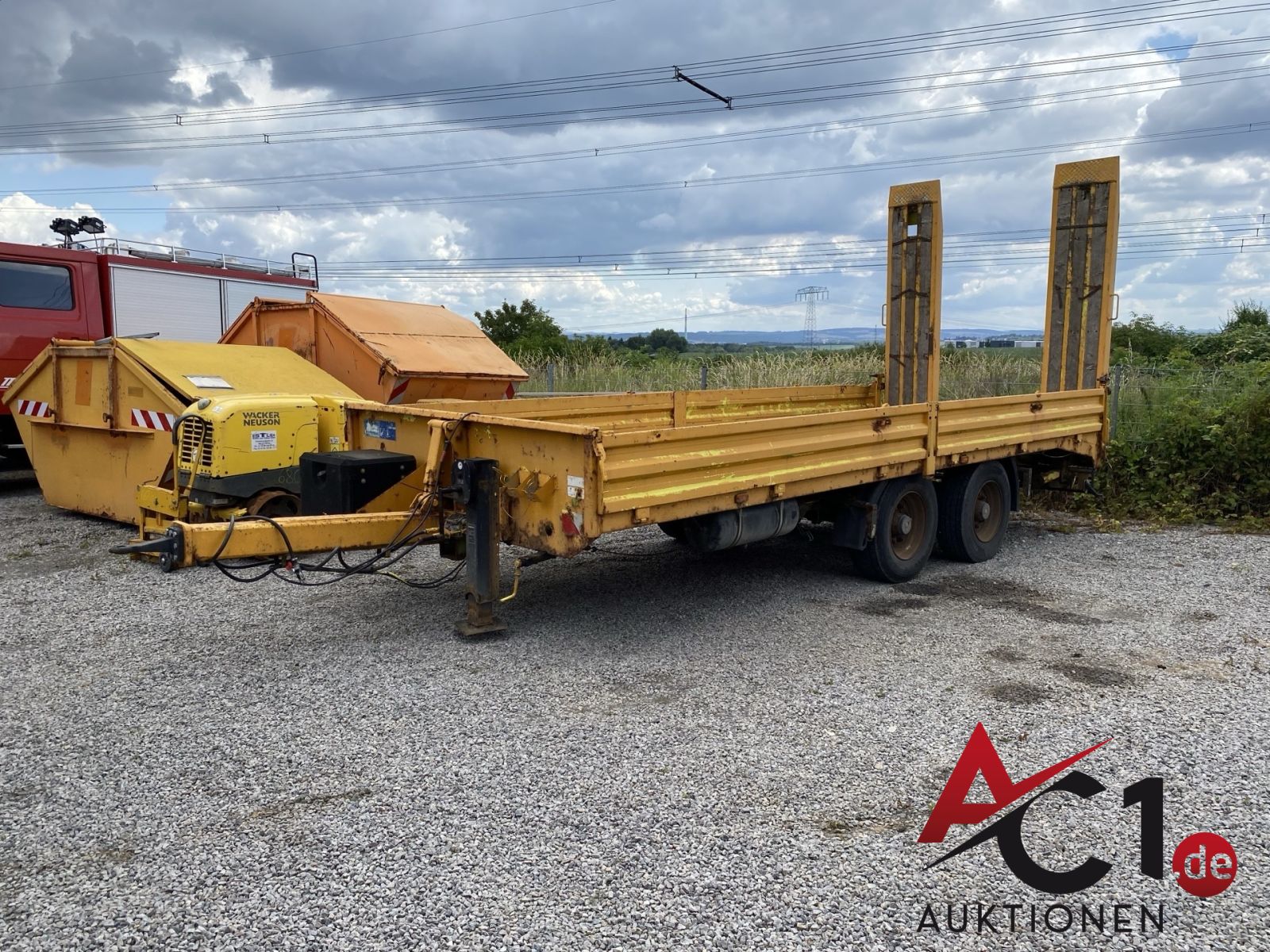LKW-Anhänger TiefladerMüller-Mitteltal ETUE-TA 14,4